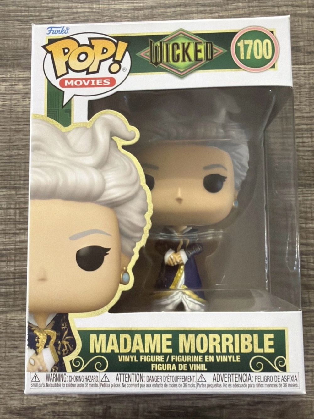 Funko Pop! Movies Wicked Madame Morrible #1700 Vinyl Figure